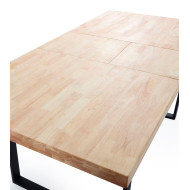 Mesa comedor extensible industrial DAREK