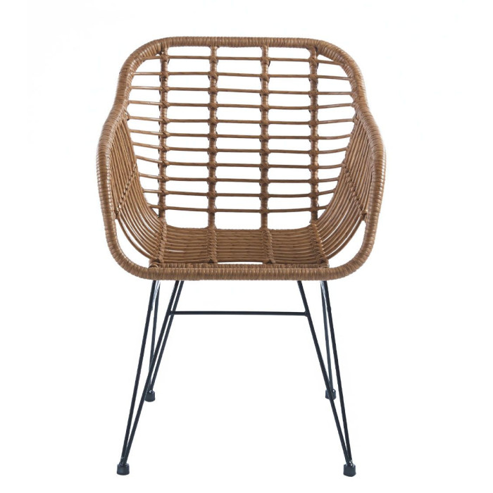 Pack 2 sillas de comedor de ratán OHARA