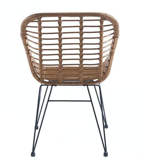 Pack 2 sillas de comedor de ratán OHARA