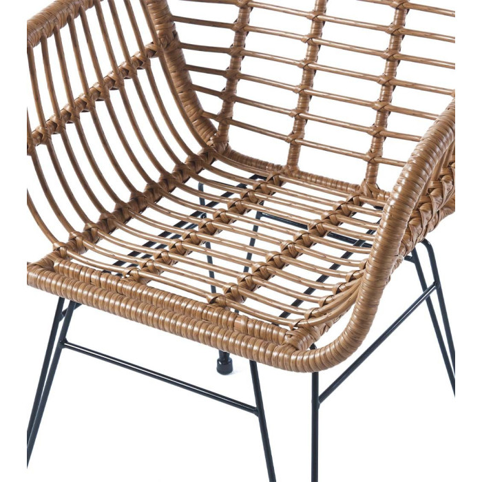 Pack 2 sillas de comedor de ratán OHARA