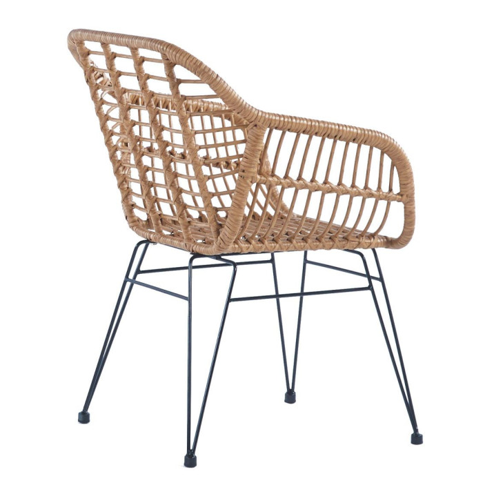 Pack 2 sillas de comedor de ratán OHARA