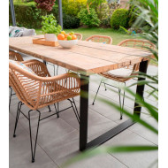 Pack 2 sillas de comedor de ratán OHARA