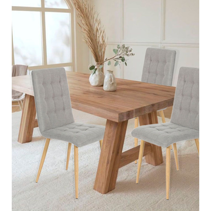 Pack 4 sillas comedor tapizadas FABIA