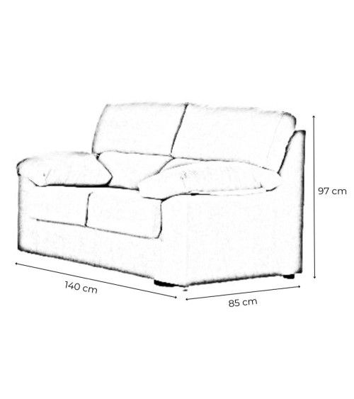 Sofá 2-3 plazas DENVER