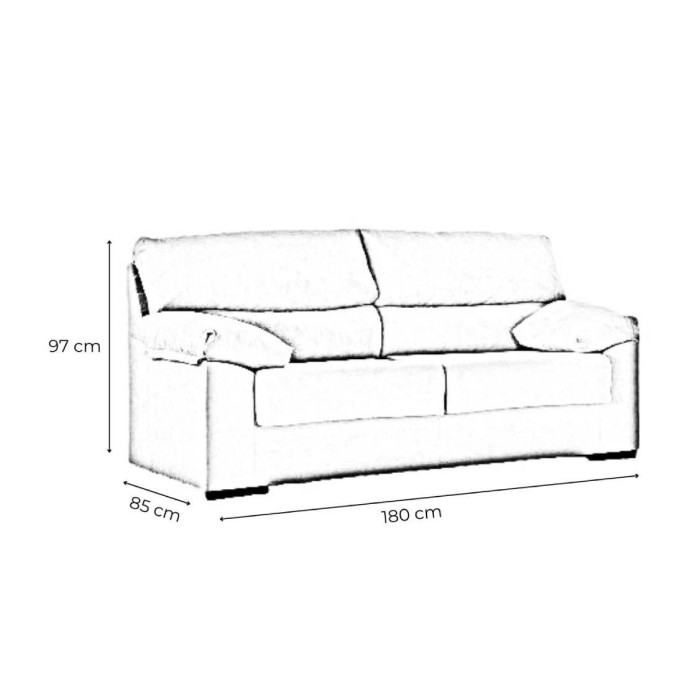 Sofá 2-3 plazas DENVER