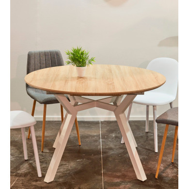 Mesa redonda extensible industrial DEHLI