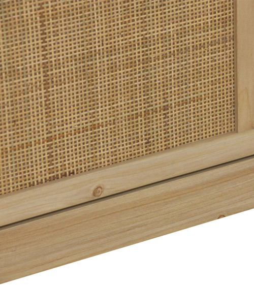 Mueble zapatero de ratán CAMILE