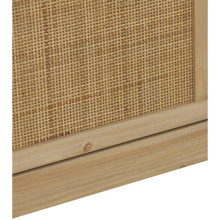 Mueble zapatero de ratán CAMILE