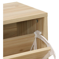 Mueble zapatero de ratán CAMILE