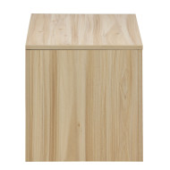 Baúl de almacenaje de ratán CAMILE